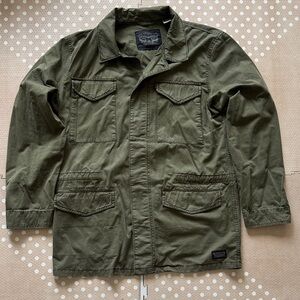 Levi's Dark Olive Military Field Jacket